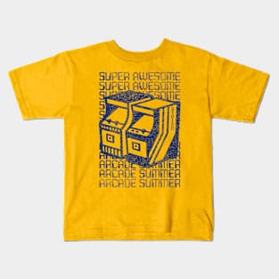 SUPER AWESOME ARCADE SUMMER Kids T-Shirt